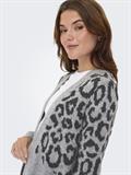 ONLJADE ANIMAL LS CARDIGAN KNT NOOS light grey melange