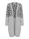 ONLJADE ANIMAL LS CARDIGAN KNT NOOS light grey melange