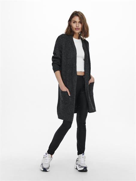 ONLJADE L/S CARDIGAN KNT NOOS dark grey melange