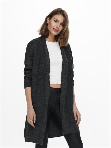 ONLJADE L/S CARDIGAN KNT NOOS dark grey melange