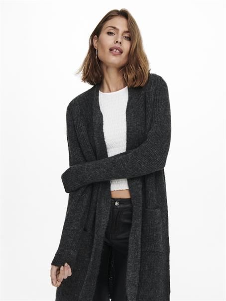 ONLJADE L/S CARDIGAN KNT NOOS dark grey melange