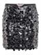 ONLJADEL SEQUINS SKIRT WVN gunmetal