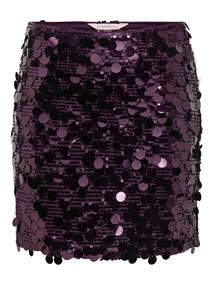 ONLJADEL SEQUINS SKIRT WVN winetasting
