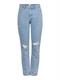ONLJAGGER HIGH MOM ANKLE DNM ANA light blue denim