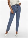 ONLJAGGER HIGH MOM ANKLE DNM ANA medium blue denim