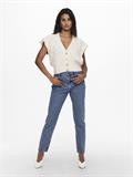 ONLJAGGER HIGH MOM ANKLE DNM ANA medium blue denim