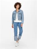 ONLJAGGER PLEAT DNM JACKET light blue denim