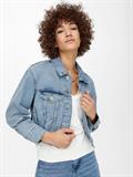 ONLJAGGER PLEAT DNM JACKET light blue denim