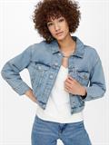 ONLJAGGER PLEAT DNM JACKET light blue denim