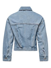 ONLJAGGER PLEAT DNM JACKET light blue denim