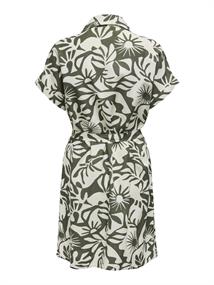 ONLJAKIRI LINEN S/S SHIRT DRESS PTM kalamata
