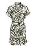 ONLJAKIRI LINEN S/S SHIRT DRESS WVN kalamata
