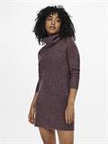 ONLJANA L/S COWLNCK DRESS WOOL KNT NOOS rose brown