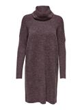 ONLJANA L/S COWLNCK DRESS WOOL KNT NOOS rose brown