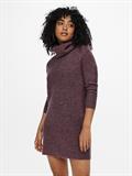 ONLJANA L/S COWLNCK DRESS WOOL KNT NOOS rose brown