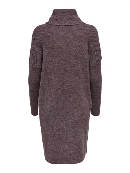 ONLJANA L/S COWLNCK DRESS WOOL KNT NOOS rose brown