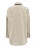 ONLJANINE-RAI OVS CORD SHACKET PNT 2 oxford tan