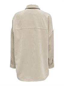 ONLJANINE-RAI OVS CORD SHACKET PNT 2 oxford tan
