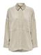 ONLJANINE-RAI OVS CORD SHACKET PNT 2 oxford tan