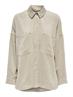 ONLJANINE-RAI OVS CORD SHACKET PNT 2 oxford tan
