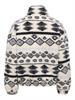 ONLJANNE AZTEC TEDDY L/S ZIP CC SWT birch