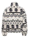 ONLJANNE AZTEC TEDDY L/S ZIP CC SWT birch