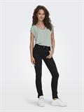 ONLJASMINA LIFE SS V LACE TOP NOOS WVN jadeite