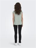 ONLJASMINA LIFE SS V LACE TOP NOOS WVN jadeite