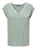 ONLJASMINA LIFE SS V LACE TOP NOOS WVN jadeite