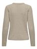 ONLJEANETT LIFE L/S RIB O-NECK CC KNT humus