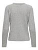 ONLJEANETT LIFE L/S RIB O-NECK CC KNT light grey melange