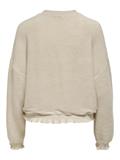 ONLJENKA L/S O-NECK SMOCK TOP JRS ecru