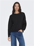 ONLJENNA L/S O-NECK EMB. BOX SWT black