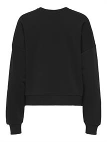 ONLJENNA L/S O-NECK EMB. BOX SWT black