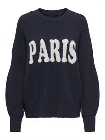 ONLJERICO L/S PULLOVER KNT NOOS dark navy