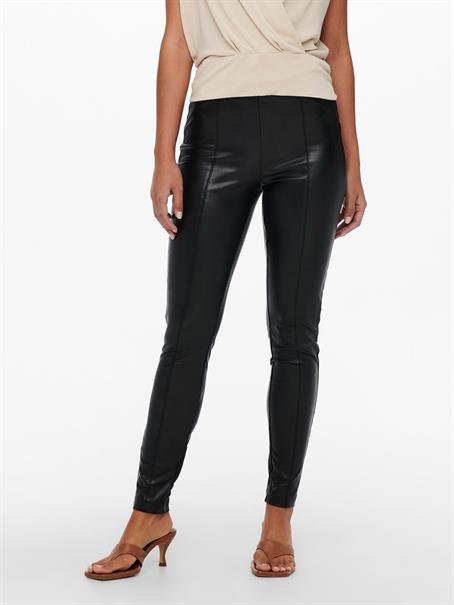 ONLJESSIE FAUXLEATHER LEGGING OTW NOOS black 1