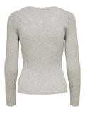 ONLJILL LIFE L/S PULLOVER KNT light grey melange