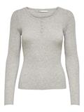 ONLJILL LIFE L/S PULLOVER KNT light grey melange