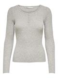 ONLJILL LIFE L/S PULLOVER KNT light grey melange