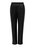 ONLJOEY PULL-UP FAUX LEATH STR PANT PNT black