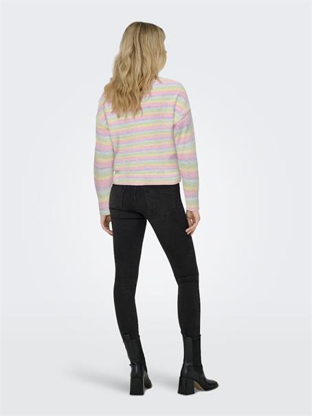 ONLJOHANNA LS O-NECK CC KNT romance rose