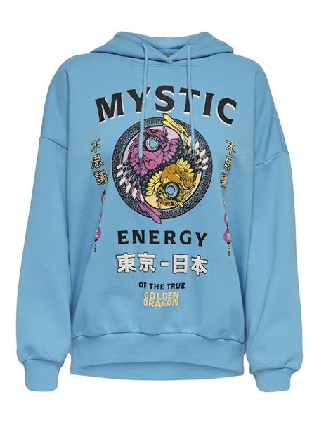 ONLJOHANNE OVERSIZE L/S ZEN BOX SWT horizon blue