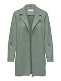 ONLJOLINE FAUX SUEDE COAT LIFE CC OTW lily pad