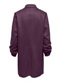ONLJOLINE FAUX SUEDE COAT LIFE CC OTW mauve wine