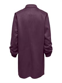 ONLJOLINE FAUX SUEDE COAT LIFE CC OTW mauve wine