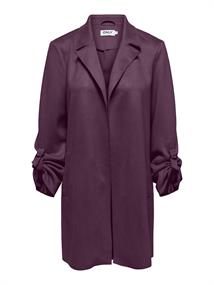 ONLJOLINE FAUX SUEDE COAT LIFE CC OTW mauve wine