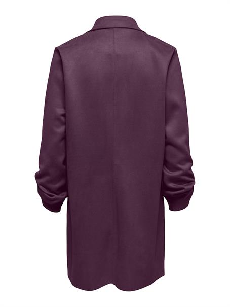 ONLJOLINE FAUX SUEDE COAT LIFE CC OTW mauve wine