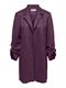 ONLJOLINE FAUX SUEDE COAT LIFE CC OTW mauve wine