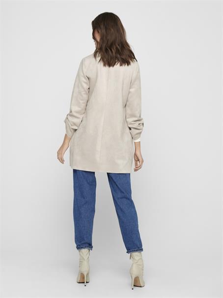 ONLJOLINE FAUX SUEDE COAT LIFE CC OTW pumice stone
