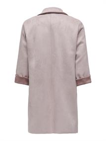 ONLJOLINE FAUX SUEDE COAT LIFE OTW CC violet ice